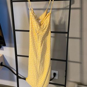 Yellow Polka Dot Dress
